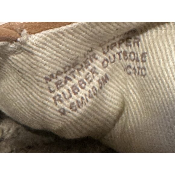 Michael Kors Brown Leather Daisy Flats Size 9.5 - Picture 11 of 12